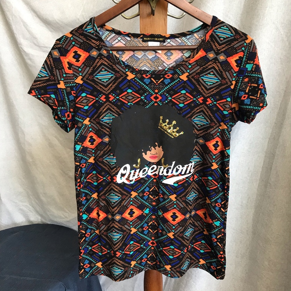 Make It $Rain$ Queendom tee shirt size medium